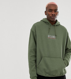 Худи с логотипом Reclaimed Vintage inspired - Зеленый
