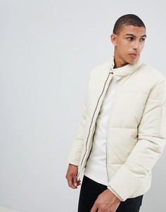 Дутая куртка Selected Homme - Кремовый