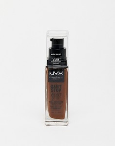 Основа под макияж NYX Professional Makeup Cant Stop Wont Stop, стойкость - 24ч - Черный