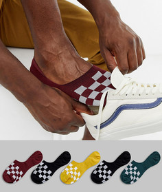 Набор из 5 пар невидимых носков ASOS DESIGN - Мульти