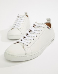 Белые кожаные кроссовки PS Paul Smith Miyata - Белый