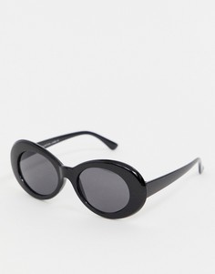 Овальные солнцезащитные очки SVNX - Черный 7X