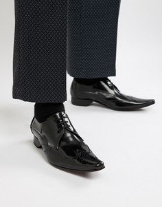 Черные ботинки на шнуровке Jeffery West - Черный