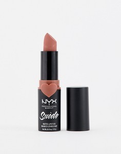 Матовая губная помада NYX Professional Makeup Suede - Free Spirit - Розовый