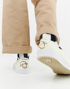 Белые кроссовки с овечкой Etnies Jameson Vulc LS X - Белый
