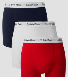 Набор из 3 боксеров-брифов из эластичного хлопка Calvin Klein - Мульти
