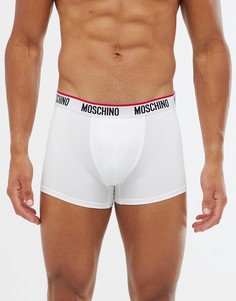 Боксеры из эластичного трикотажа MOSCHINO - Белый