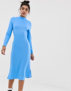 Платье с завязкой Noisy May - Синий
