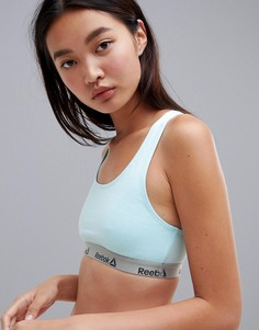 Спортивный кроп-топ Reebok - Темно-синий