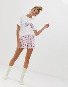 Комбинируемые трикотажные пижамные шорты ASOS DESIGN - Мульти