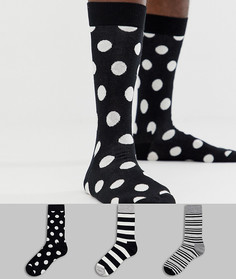 Набор из 3 пар носков в подарочной упаковке HS by Happy Socks - Мульти