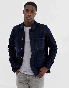 Куртка цвета индиго Nudie Jeans Co Paul - Темно-синий