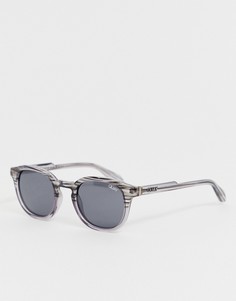 Серые квадратные солнцезащитные очки Quay Australia Walk On - Серый