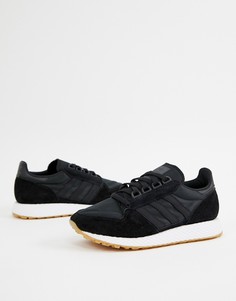 Черные кроссовки adidas Originals Forest Grove - Черный