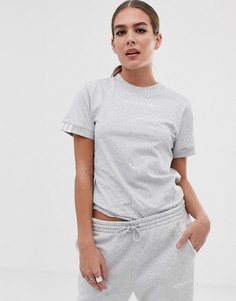 Серая футболка adidas Originals Coeeze - Серый