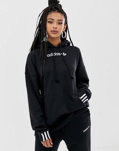 Черный худи adidas Originals Coeeze - Черный
