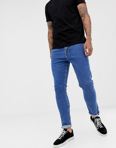 Синие джинсы слим New Look - Синий