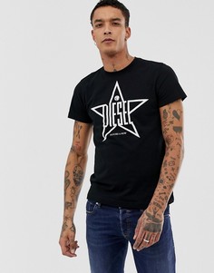Черная футболка Diesel T-Diego-YH - Черный