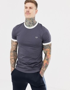 Серая футболка Fred Perry - Серый