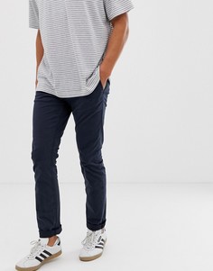 Темно-синие узкие чиносы Nudie Jeans Co - Темно-синий