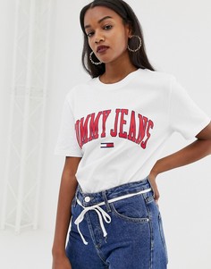 Футболка с логотипом Tommy Jeans - Белый