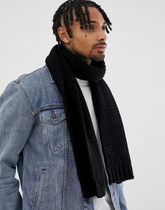 Черный шарф ASOS DESIGN - Черный