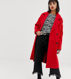 Двубортное пальто Vero Moda Petite - Красный
