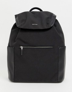 Черный рюкзак для ноутбука Matt & Nat greco - Черный