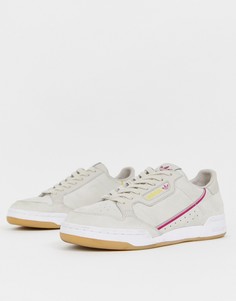 Кроссовки в стиле 80-х adidas Originals Continental - Коричневый