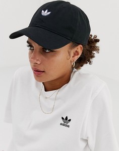 Черная кепка adidas Originals Samstag - Черный