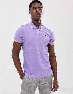 Поло из пике Scotch & Soda Classic - Фиолетовый