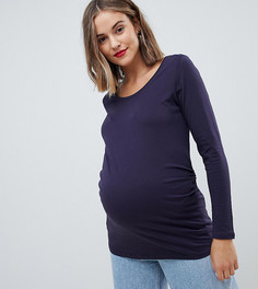 Темно-синий лонгслив New Look Maternity - Темно-синий