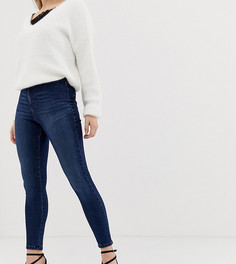 Темные джинсы скинни Miss Selfridge Petite - Черный
