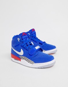 Синие кроссовки Nike Jordan Legacy 312 - Синий