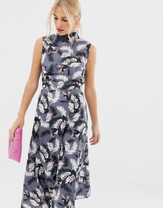 Платье макси с цветочным принтом Uttam Boutique - Мульти