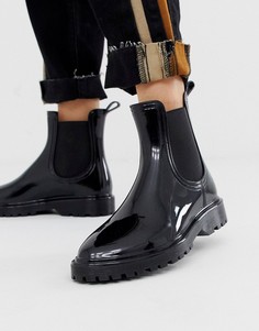 Массивные непромокаемые ботинки челси ASOS DESIGN - Черный