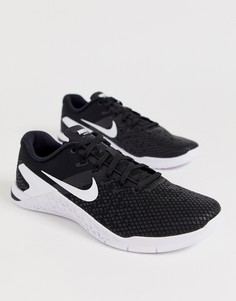 Черные кроссовки Nike Training metcon 4 - Черный