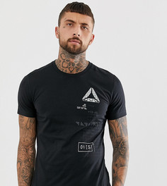 Футболка с графическим принтом Reebok - Черный
