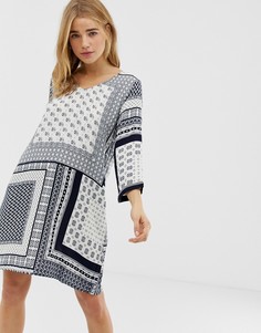 Платье с принтом QED London - Мульти