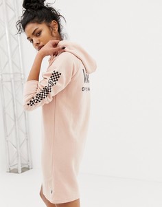 Розовое платье-худи Vans - Розовый