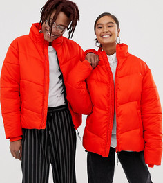 Красная дутая куртка COLLUSION Unisex - Красный