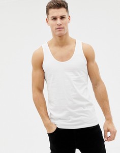 Белая майка ASOS DESIGN - Белый