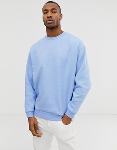 Синий oversize-свитшот ASOS DESIGN - Синий