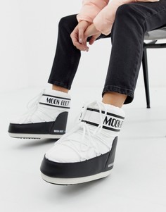 Классические низкие зимние ботинки Moon Boot - Черный