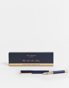 Перьевая ручка темно-сапфирового цвета Ted Baker Рremium - Синий