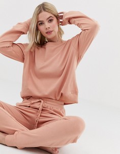 Джоггеры из органического хлопка ASOS DESIGN - Розовый