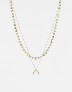 Позолоченное ожерелье Orelia - Золотой