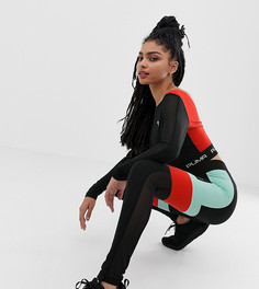 Леггинсы колор блок с завышенной талией Puma эксклюзивно для ASOS - Черный