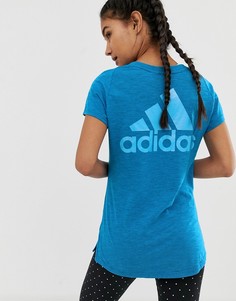 Синяя футболка adidas Training Winners - Синий