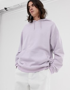Oversize-худи сиреневого цвета ASOS DESIGN - Фиолетовый